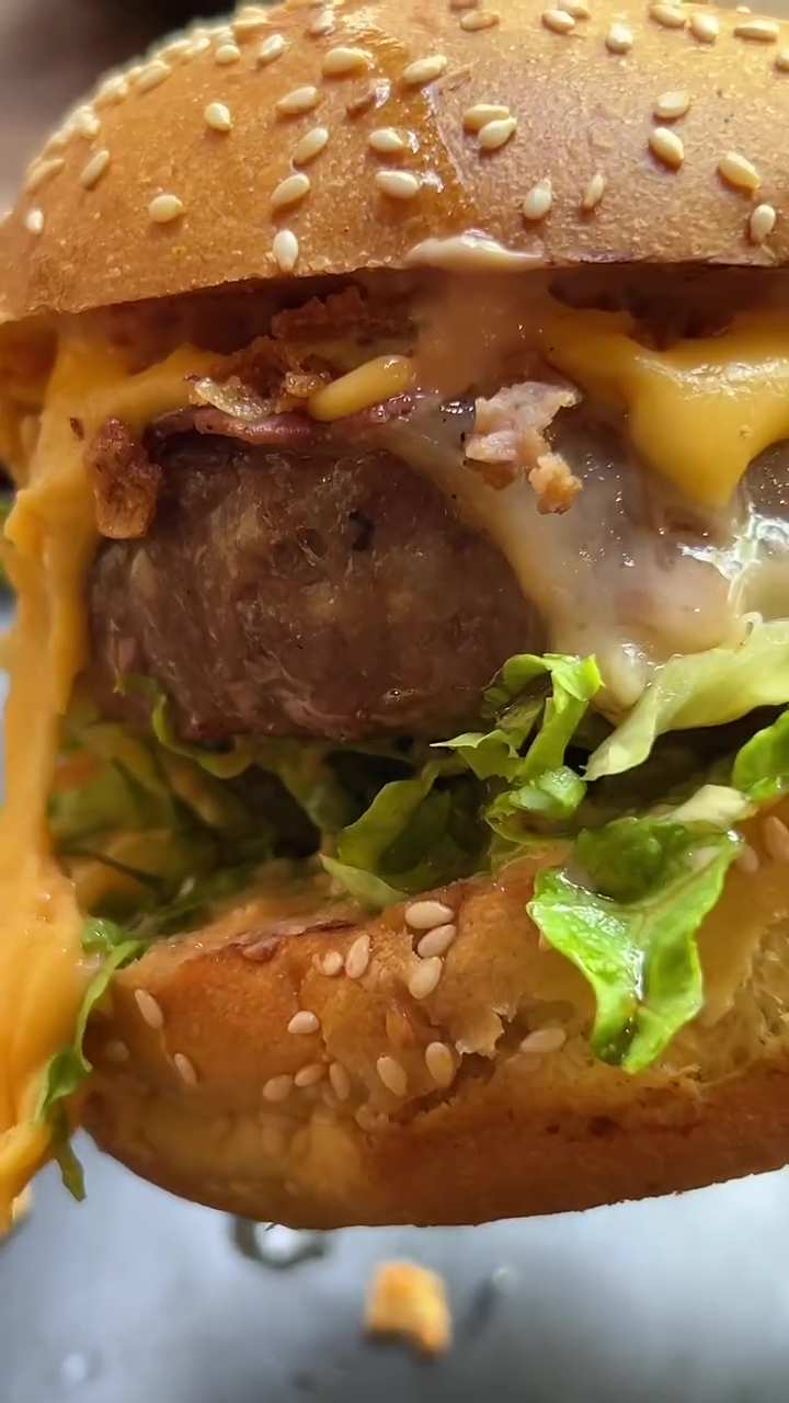 Burger dry aged beef