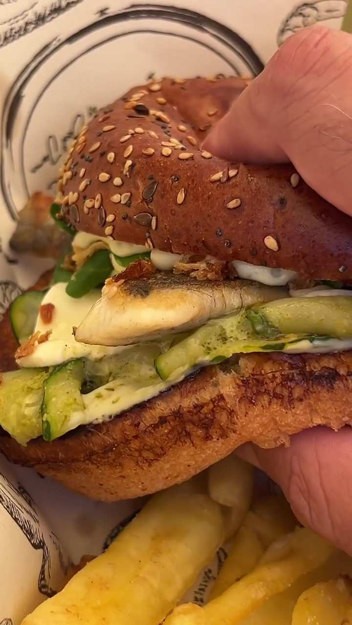 Fish burger